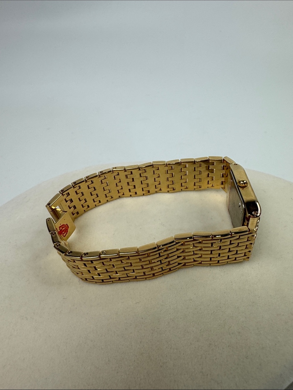 Jules Jurgensen Gold-Tone Women's Bracelet Watch with White Dial clasp New - Picture 6 of 11
